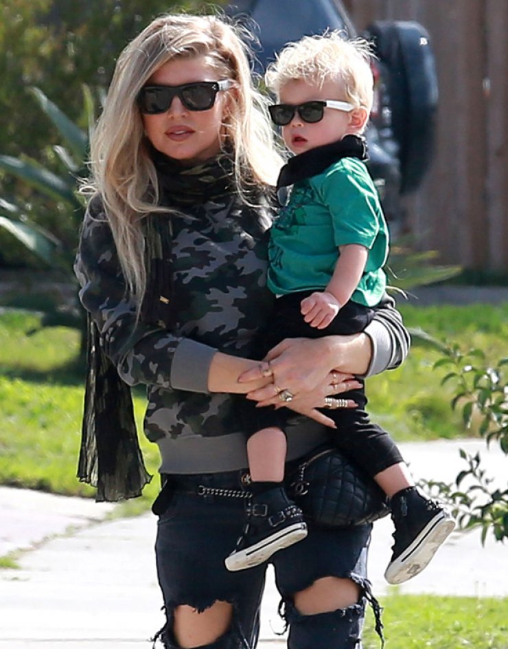 Fergie: Μετέτρεψε το γιο της σε ροκ σταρ [εικόνες]