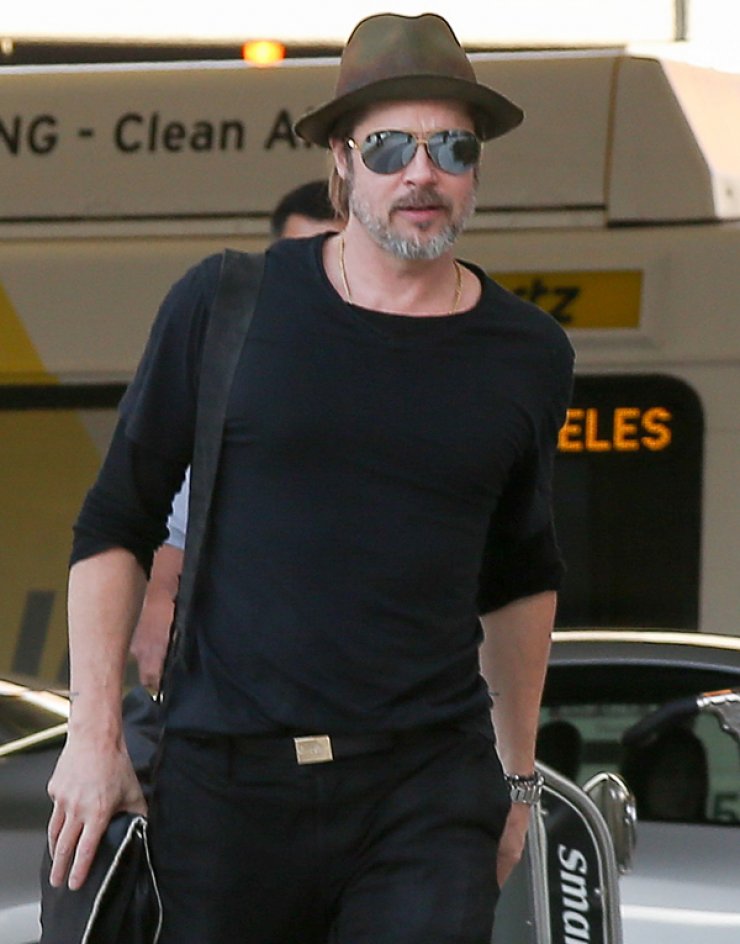 Που βιάζεται να πάει ο Brad Pitt; [εικόνες]