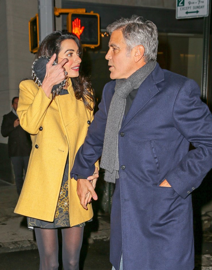 George Clooney: Για δείπνο με την κουκλάρα σύζυγό του [εικόνες]