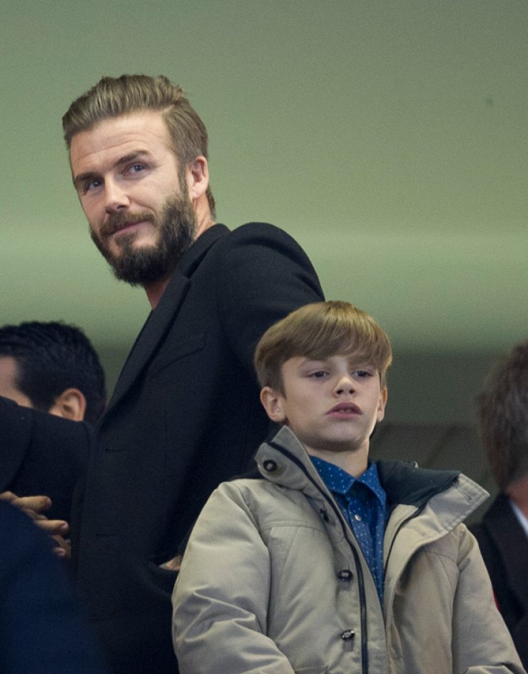 Με ποιον παρακολούθησε ο David Beckham το παιχνίδι Chelsea-PSG; [εικόνες]