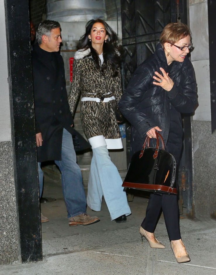 Το δείπνο της Amal Clooney με την πεθερά της [εικόνες]