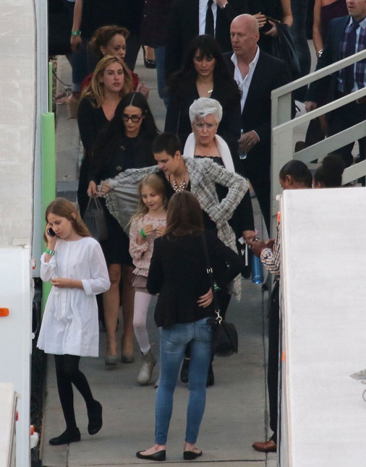 Ξανά μαζί Demi Moore - Bruce Willis [εικόνες]