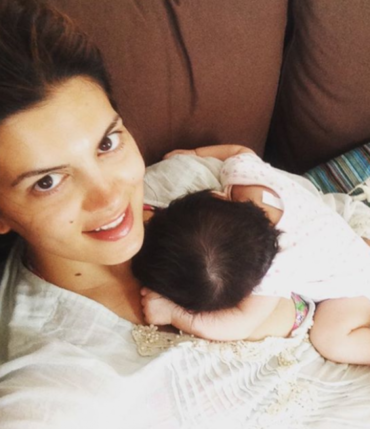 Σταματίνα Τσιμτσιλή: Η τελευταία φωτογραφία που τράβηξε πριν τον ερχομό του γιου της!