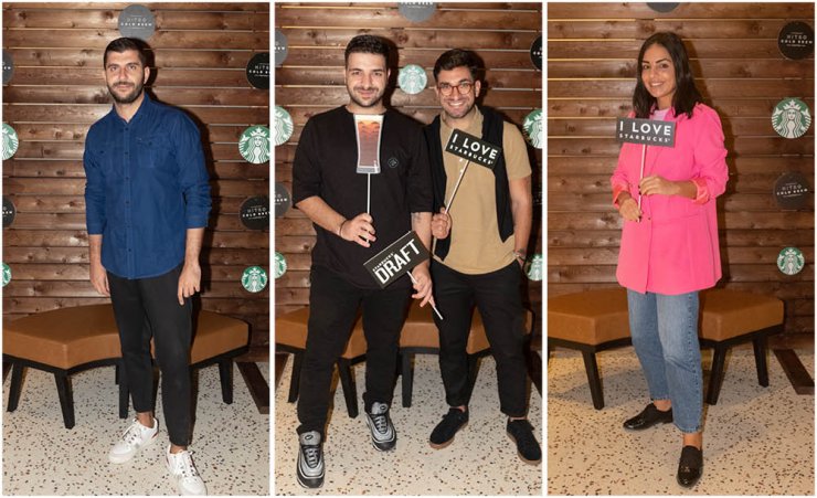 Στα εγκαίνια του νέου Starbucks στον Εναέριο στη Λεμεσό