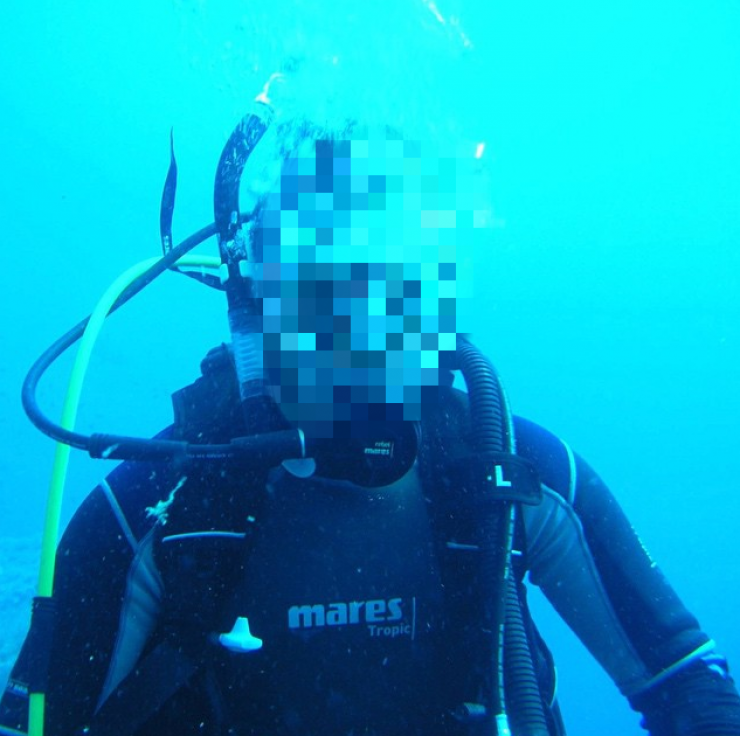 Η φωτογραφία επώνυμου Κύπριου στο βυθό!