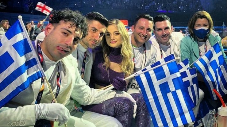 "Eurovision": Η εμφάνιση της Ελλάδας στον ημιτελικό που της εξασφάλισε το "μαγικό" εισιτήριο του τελικού [βίντεο]