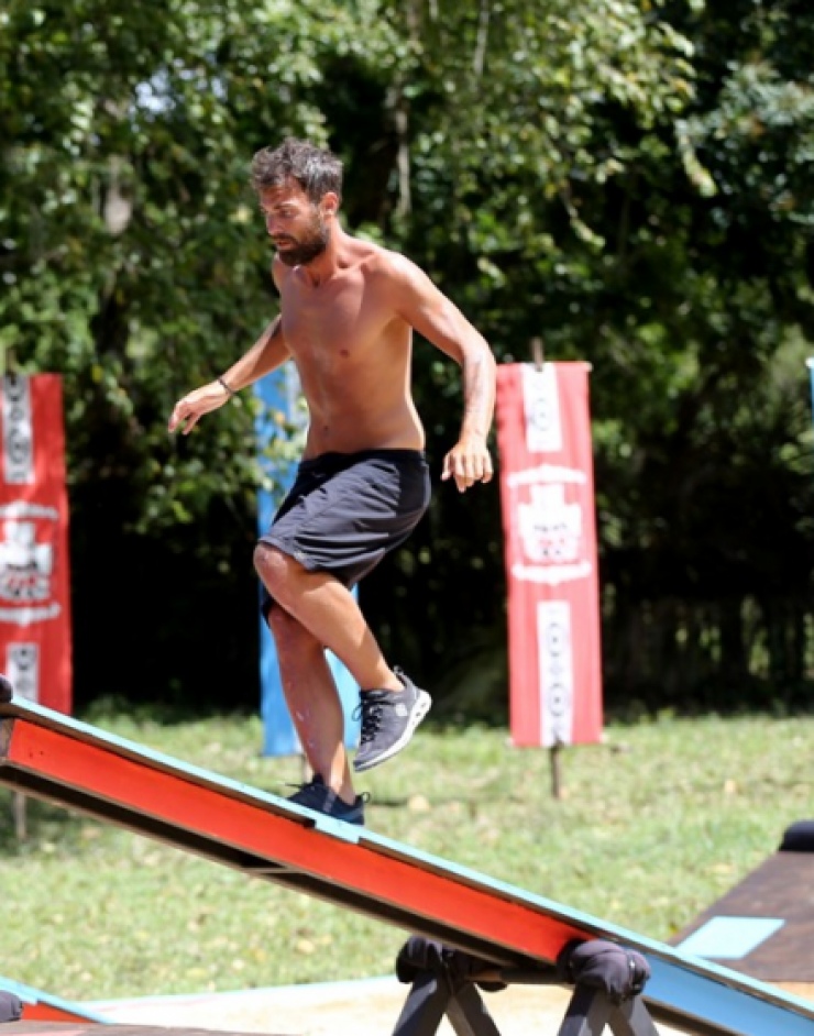 Δείτε το Στέλιο Χανταμπάκη πάνω στη ζυγαριά αμέσως μετά την αποχώρηση του από το "Survivor"