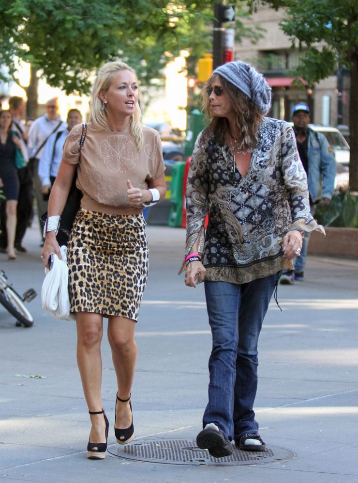 O Steven Tyler πήγε βόλτα με την...πρώην!