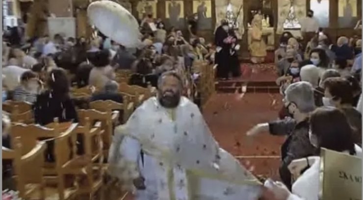 Πρώτη Ανάσταση: Ο πάτερ Ηρακλείδιος έσπασε όλα τα κοντέρ με την ταχύτητα του στο Παραλίμνι