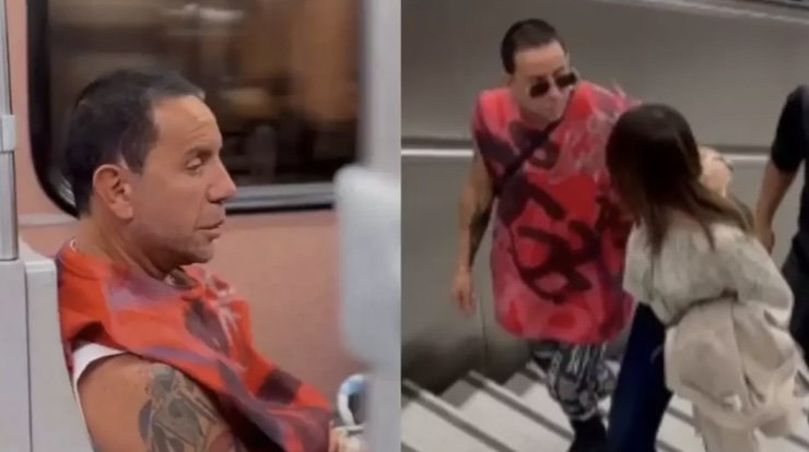 Γιώργος Μαζωνάκης: Πήγε με το μετρό στην παλιά του γειτονιά και έγινε χαμός με τους περαστικούς [βίντεο] 