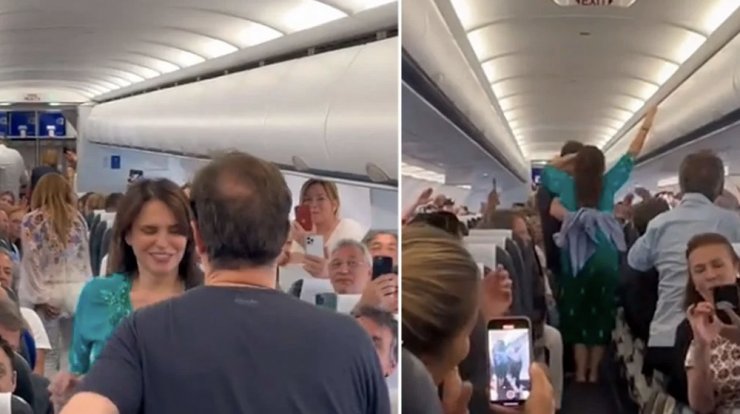 Επώνυμη Ελληνίδα ναύλωσε ιδιωτικό αεροπλάνο και έκανε πριβέ πάρτι on air για τα γενέθλια του συζύγου της