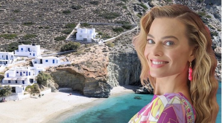 Margot Robbie: Η διάσημη Barbie κάνει διακοπές σε ελληνικό νησί - Η πρώτη εικόνα