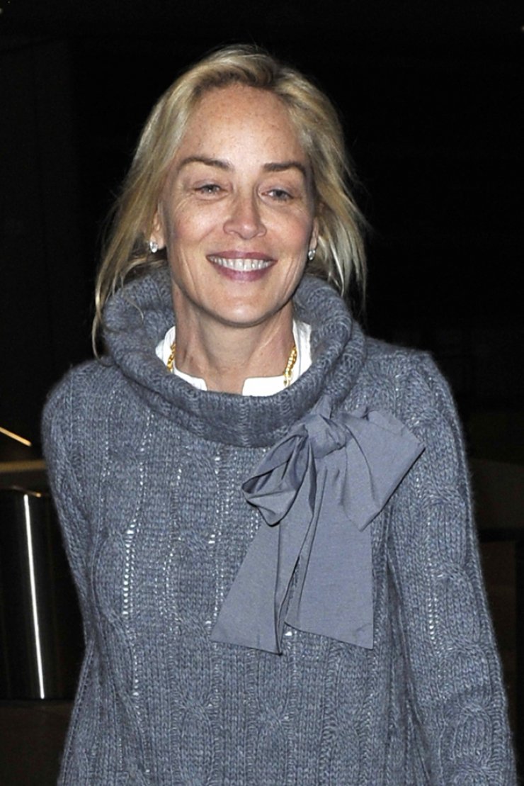 Δείτε την Sharon Stone χωρίς ίχνος μακιγιάζ!!!
