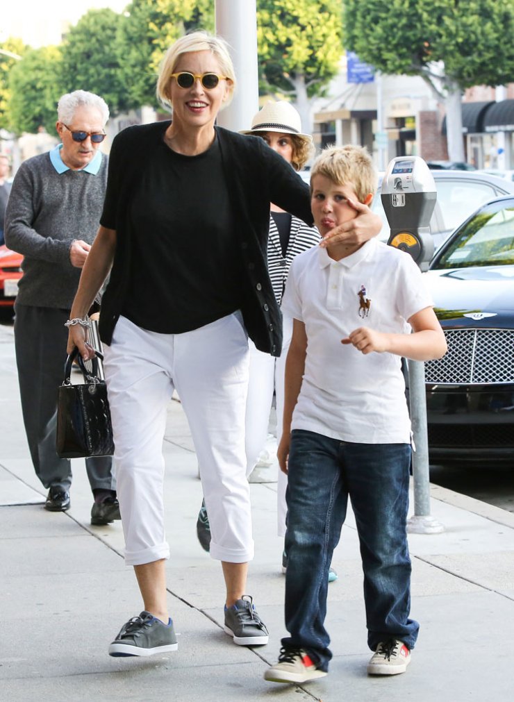 Sharon Stone: Είναι ή όχι ζευγάρι με τον Banderas; [εικόνες]