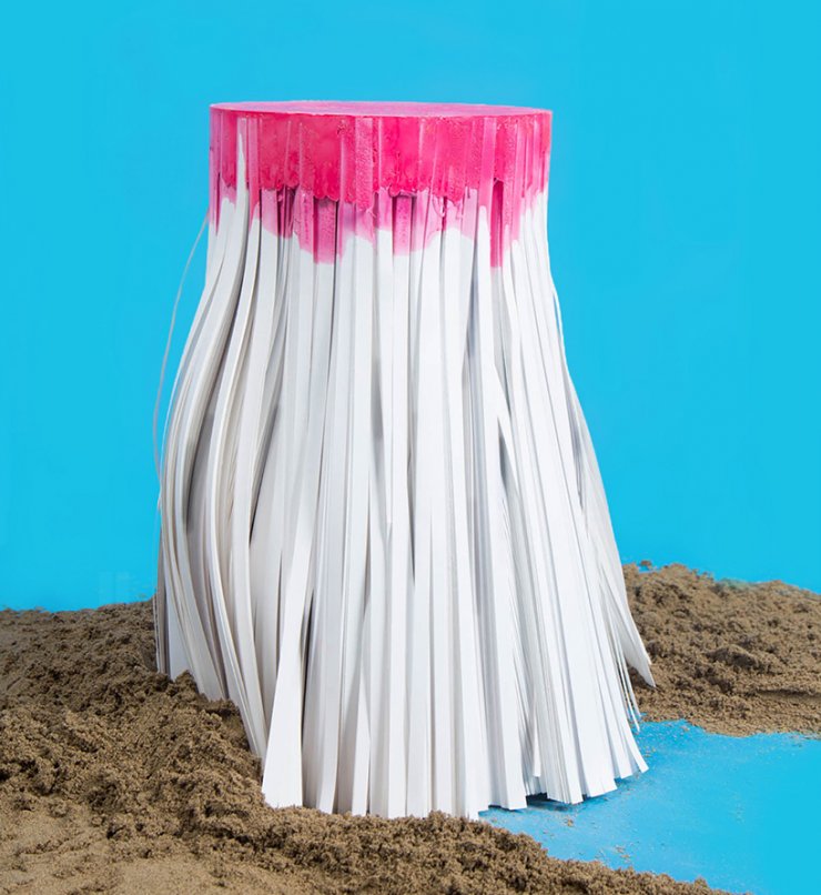 Stool από απόβλητα