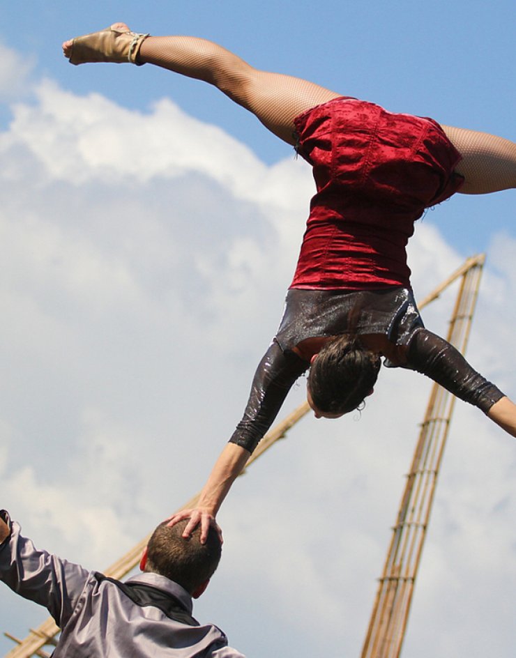 Τσίρκο του δρόμου στην Πλατεία Ελευθερίας