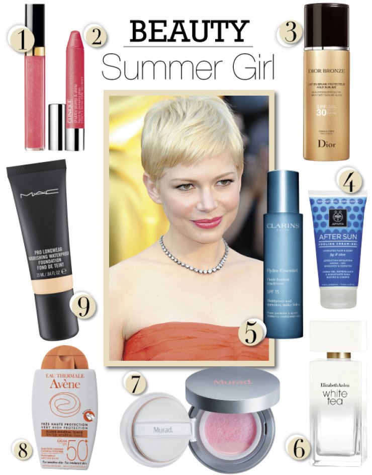 Summer look με τα κατάλληλα προϊόντα ομορφιάς