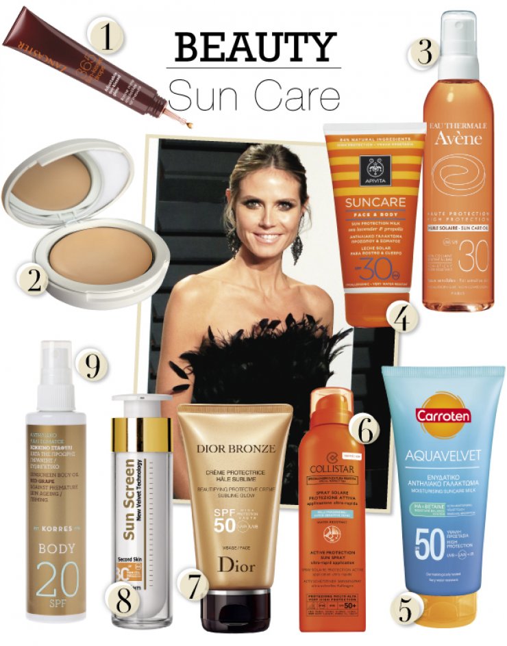 Τα καλύτερα αντηλιακά για να προστατεύσετε σώμα και πρόσωπο!