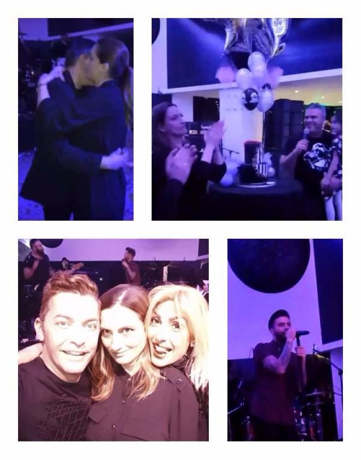 Γωγώ Αλεξανδρινού: Το surprise party που της έκανε ο σύζυγός της με τους Onirama!
