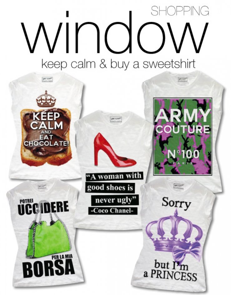 Keep calm & buy a sweetshirt!
