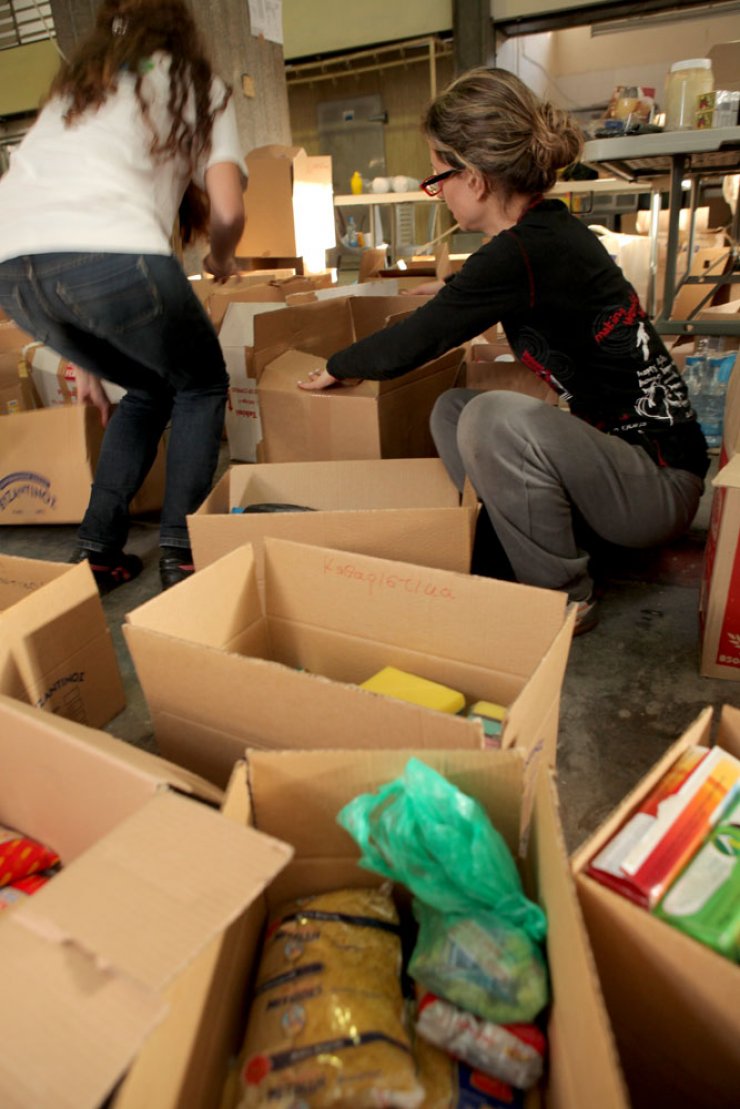 Έγινε η διανομή των τροφίμων από το CyprusAid