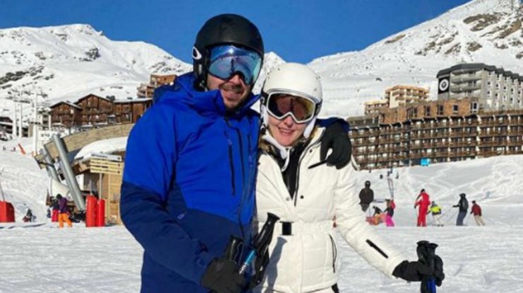 Σύλβια Μαυροπούλου: Με τον σύζυγό της για σκι στις γαλλικές Άλπεις! [εικόνες]