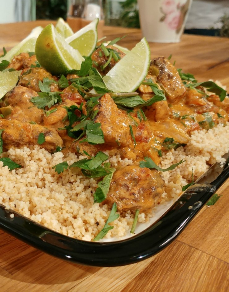 Κοτόπουλο με κους κους