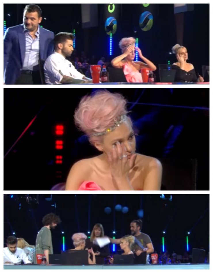X-Factor: Ξέσπασε σε λυγμούς η Τάμτα και κατέρρευσε! [βίντεο]