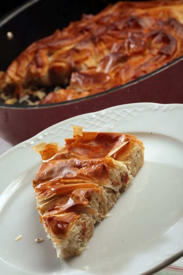 Ταχινόπιτα στριφτή