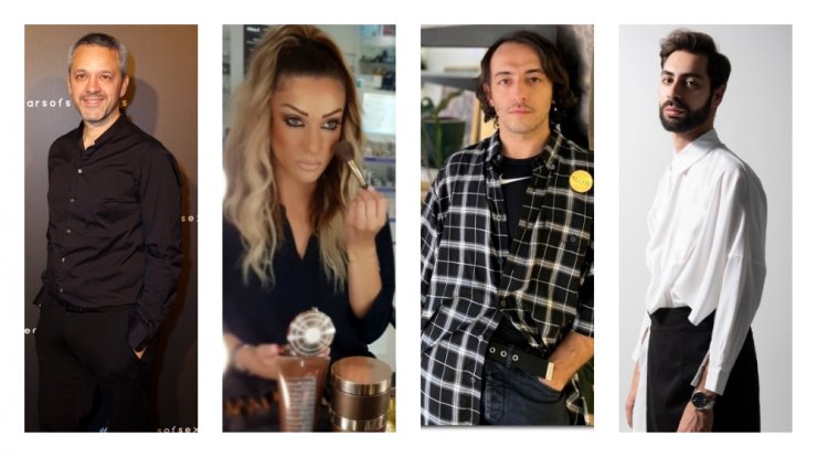 Τέσσερις κορυφαίοι beauty experts µας εξηγούν πώς να δηµιουργήσουµε λαµπερά hair & make up looks για το ρεβεγιόν