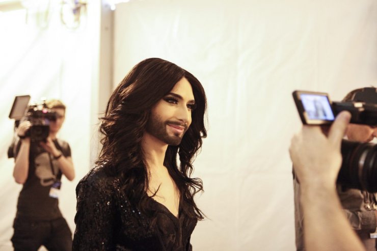  Eurovision 2014: Δείτε την drag queen της Αυστρίας να κάνει πρόβα [βίντεο]