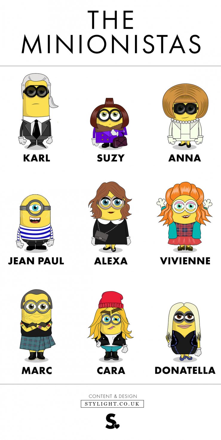The Minionistas: Η ελίτ της μόδας μεταμορφώνεται σε Minions [Εικόνες] 