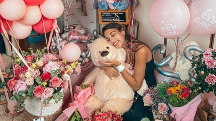 Θέλξια Βαλέρια Φραγκούδη: Που έκανε την πρώτη της βόλτα με την νεογέννητη κορούλα της; [εικόνες]