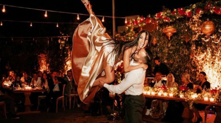 Χριστίνος Πίπης - Θέλξια Βαλέρια Φραγκούδη: Το στιγμιότυπο του γαμήλιου πάρτι που δεν είχαμε δει!