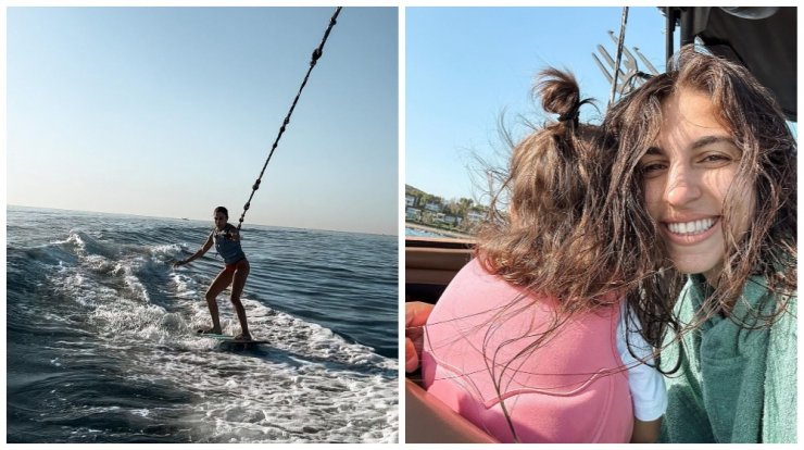 Θέλξια Βαλέρια Φραγκούδη: Έκανε για πρώτη φορά wake surfing και εντυπωσιάζει [εικόνες & βίντεο]