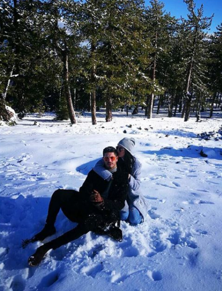 Έλενα Θεοδώρου: Το τρυφερό φιλί από τον σύντροφό της! [εικόνες]