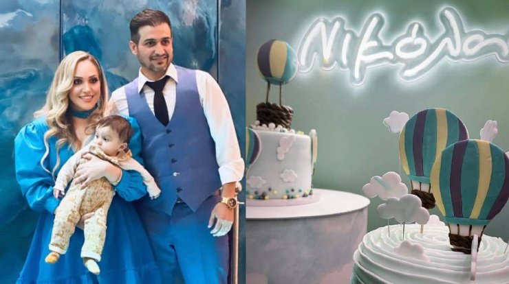 Μαρία Θεοδότου – Ανδρέας Μακρίδης: Βάφτισαν τον γιο τους [εικόνες & βίντεο]