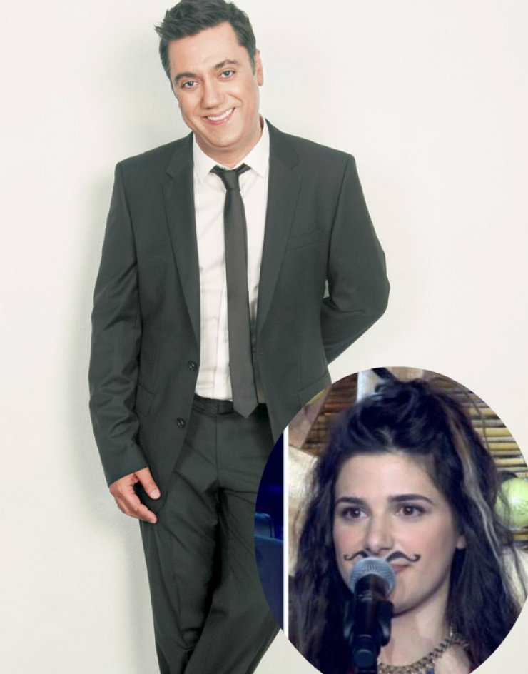 X - Factor: Αντέδρασε ο Γιώργος Θεοφάνους με τα μουστάκια της παίκτριας!