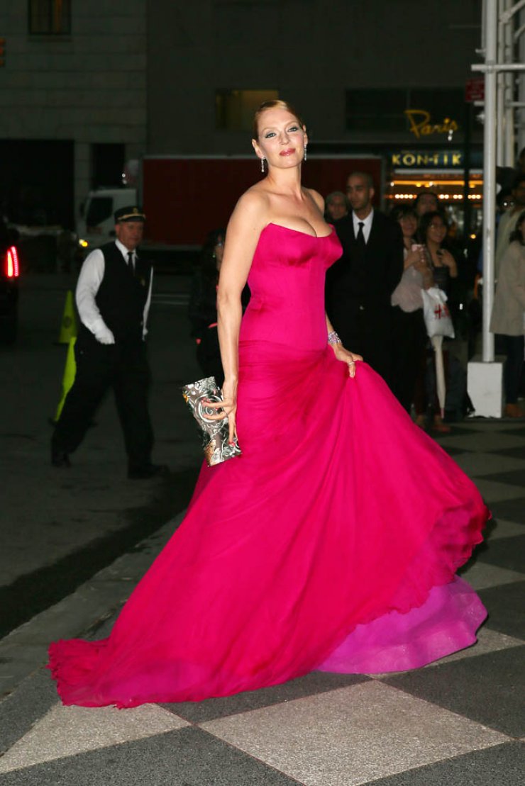 Η εντυπωσιακή εμφάνιση της Uma Thurman!