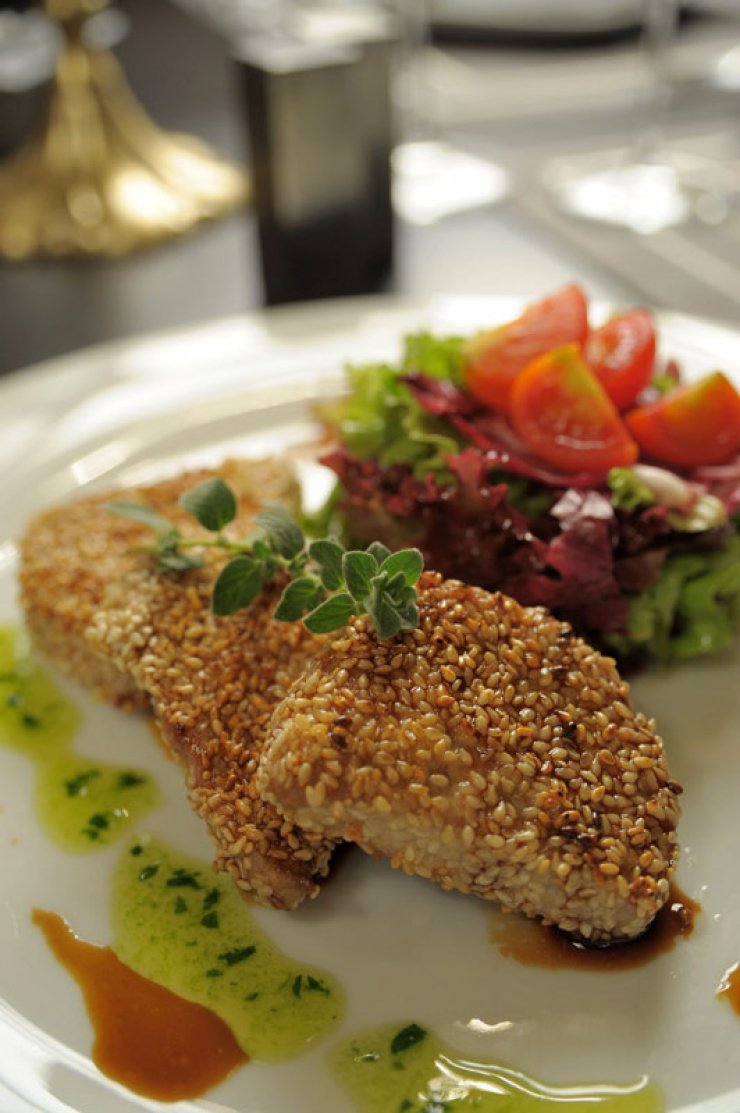 Τόνος με wasabi