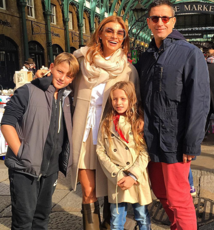 Ramona Filip – Χριστόφορος Τορναρίτης: Οι οικογενειακές διακοπές στο Λονδίνο