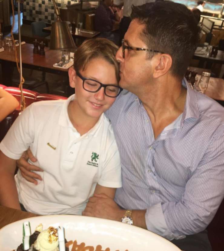 Το γεμάτο περηφάνια μήνυμα του Χριστόφορου Τορναρίτη για τον γιο του!