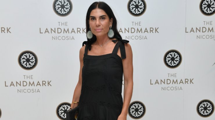 Το total black look της Μαρίας Ιωάννου