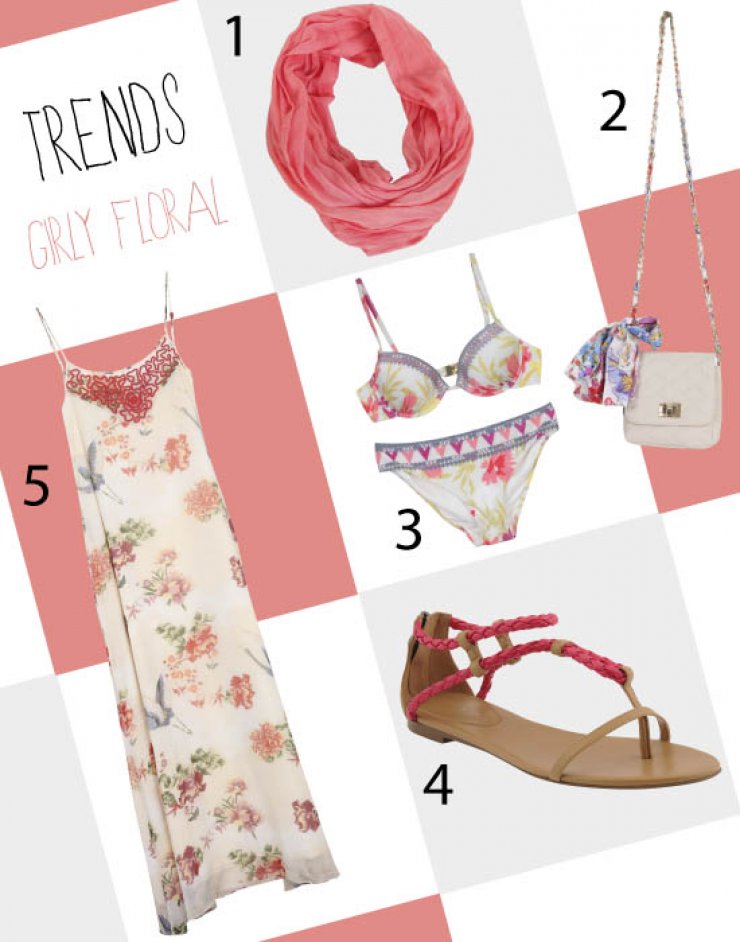 Girly floral