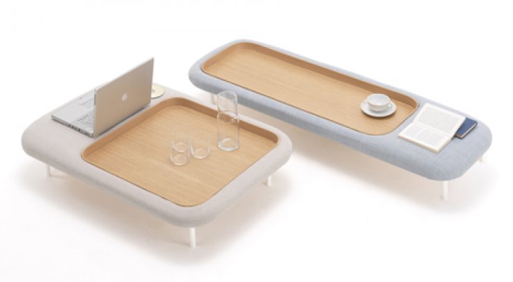 Trouf: a table & a pouffe!