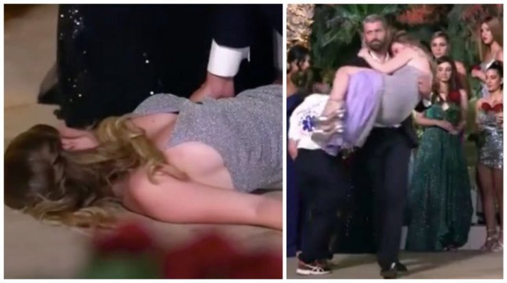 Αλέξης Παππάς: Τρομαγμένος με την λιποθυμία παίκτριας στην τελετή των ρόδων! [βίντεο]