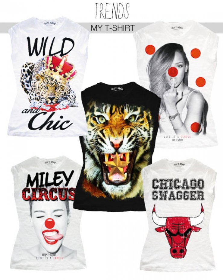 Τα πιο fashionable t-shirts!