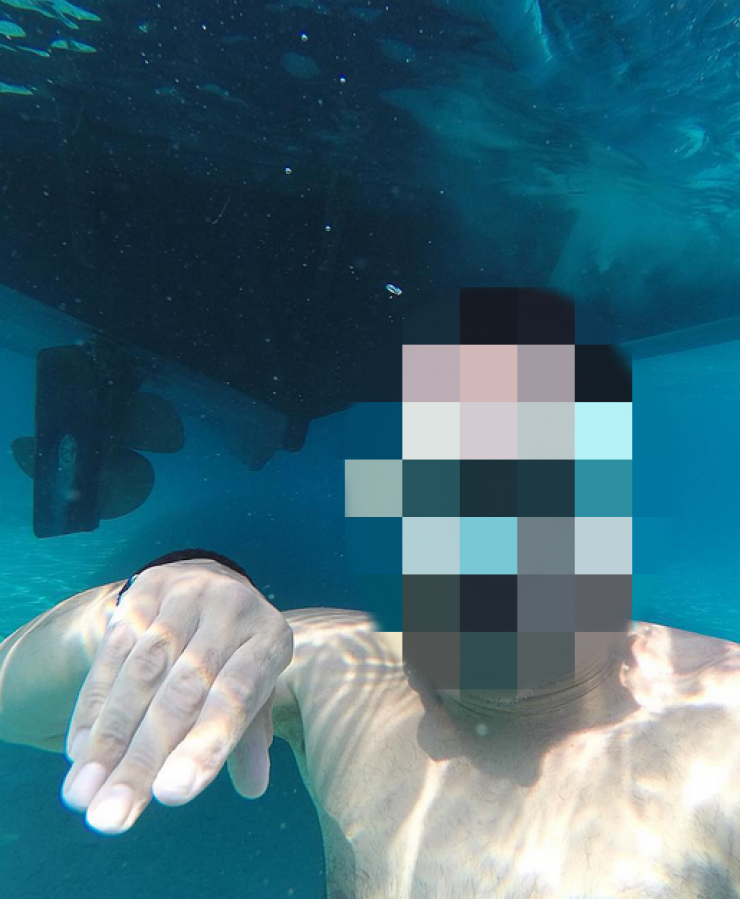 Η υποβρύχια selfie Κύπριου ηθοποιού!