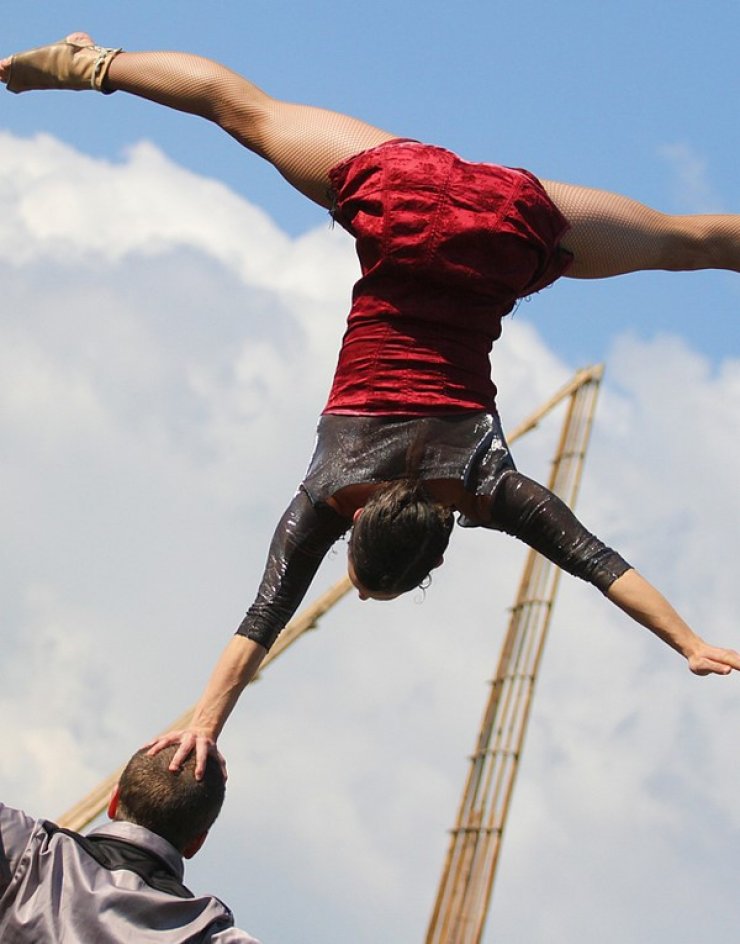 Τσίρκο του δρόμου στην Πλατεία Ελευθερίας