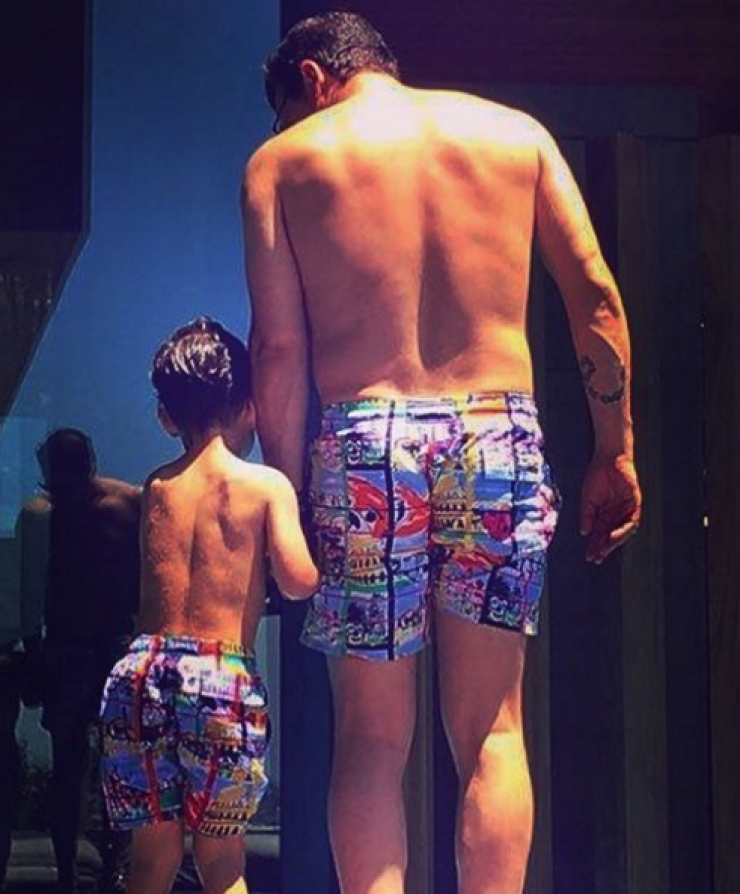 Η τρυφερή φωτογραφία επώνυμου Κύπριου με τον γιο του!